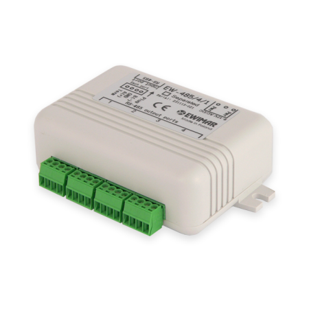 Dystrybutor rozdzielacz magistrali RS-485 EWIMAR EW-485/4/1
