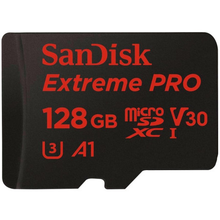 Karta pamięci SANDISK EXTREME PRO microSDXC 128GB 100/90 MB/s A1 C10 V30 UHS-I U3