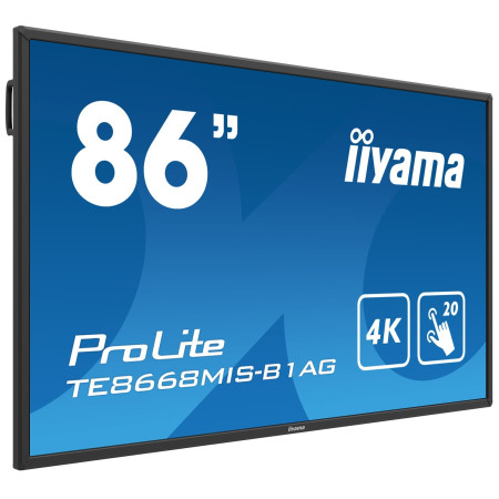 Monitor LED IIYAMA TE8668MIS-B1AG 86 cali dotykowy