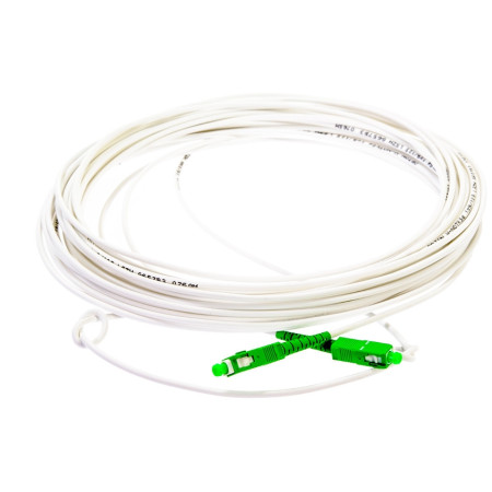 PATCHCORD ŚWIATŁOWODOWY SM SC/APC-SC/APC SIMPLEX 10m
