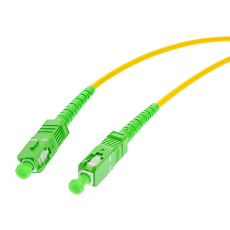PATCHCORD ŚWIATŁOWODOWY SM 3M SIMPLEX 9/125, SC/APC-SC/APC 3MM
