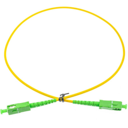 PATCHCORD ŚWIATŁOWODOWY SM 10M SIMPLEX 9/125 SC/APC-SC/APC