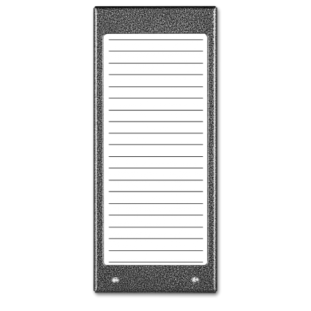 ACO CDN-17N ST (W) Podświetlany panel listy lokatorów (ok. 17 wpisów)