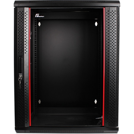 SZAFA RACK GETFORT 19 CALI 15U 600X550 WISZĄCA DWUSEKCYJNA