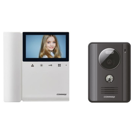 WIDEODOMOFON COMMAX  CDV-43K/DRC-4G 4,3" DARK GREY
